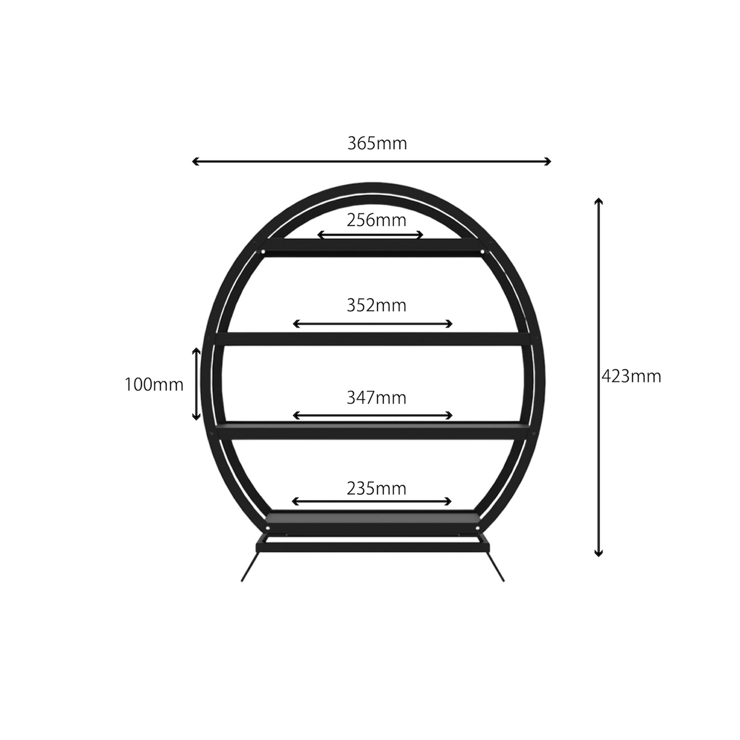 Circle Shelf ARTELF